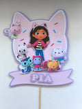 Personalizirani topper od kartona "Gabby"