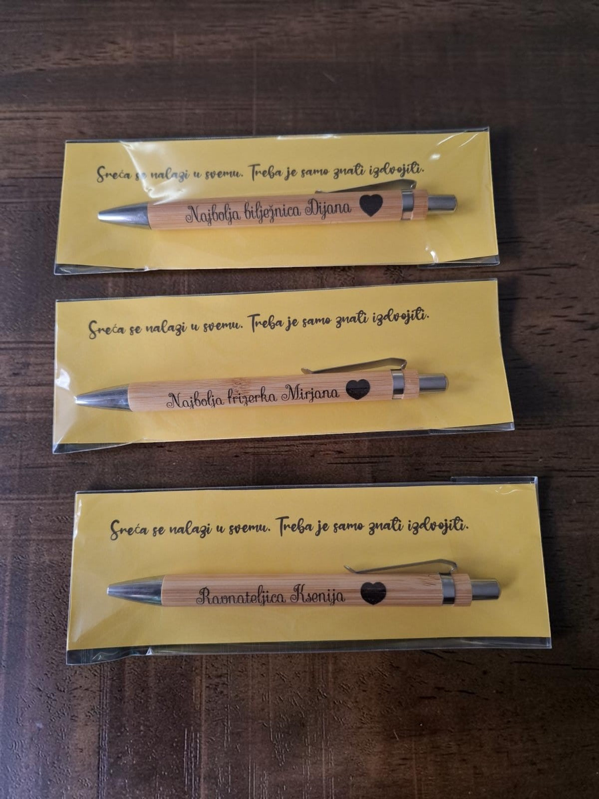 Personalizirana bambus kemijska