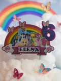 Personalizirani topper od kartona "Pony"